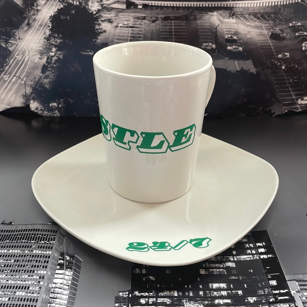 Coffee Cup & Plate Set - Picture 3 of 5